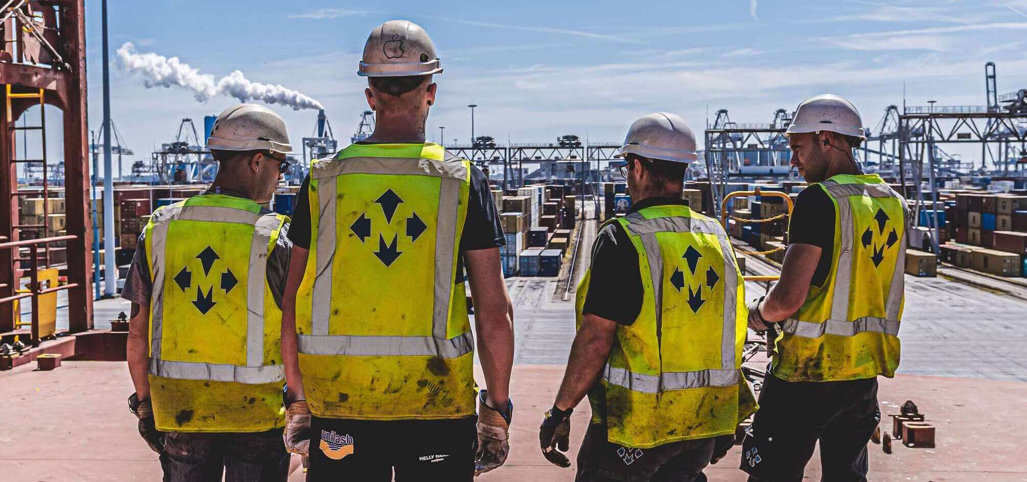 Werken in de Rotterdamse haven